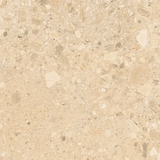 Terrazzo Stone warm beige 60×60